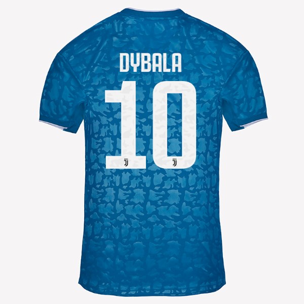 Camiseta Juventus NO.10 Dybala 3ª 2019 2020 Azul